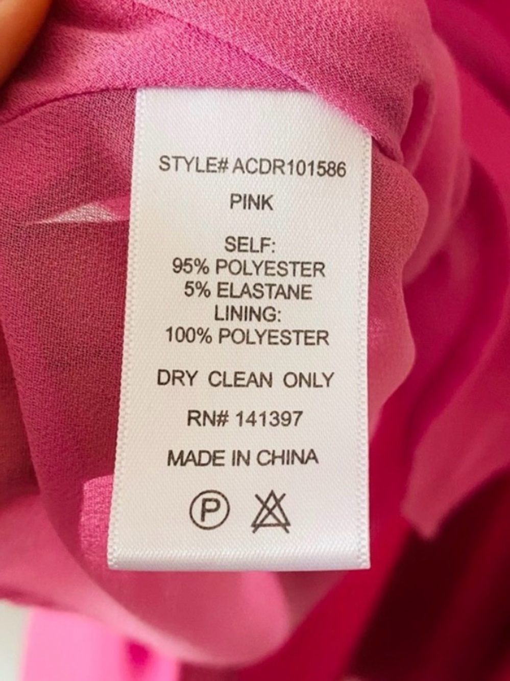 ASTR the Label Monroe One-Shoulder Satin Maxi Dress in Pink - Picture 8 of 8
